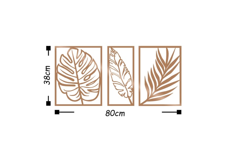 Koriste Seinäteksti - Sisustustuotteet - Taulu & taide - Canvas-taulu