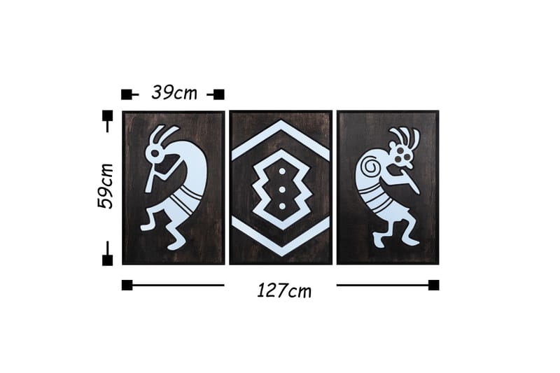 Koriste Puutaulut - Sisustustuotteet - Taulu & taide - Canvas-taulu
