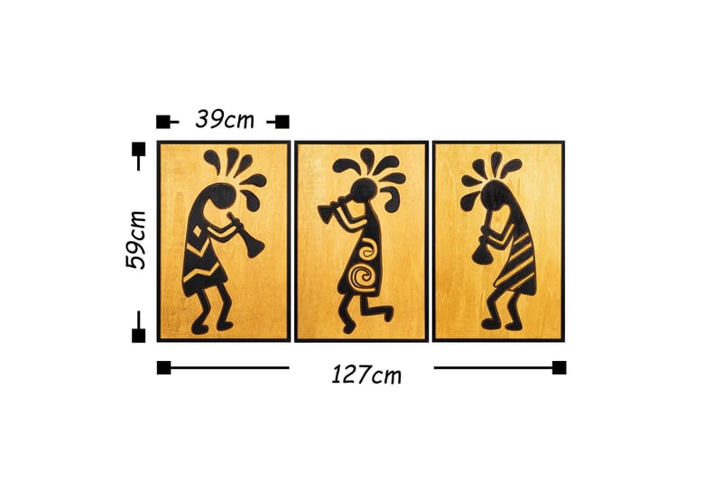 Koriste Puutaulut - Sisustustuotteet - Taulu & taide - Canvas-taulu