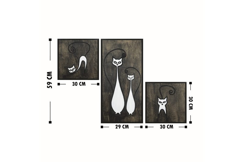 Koriste Puutaulut - Sisustustuotteet - Taulu & taide - Canvas-taulu