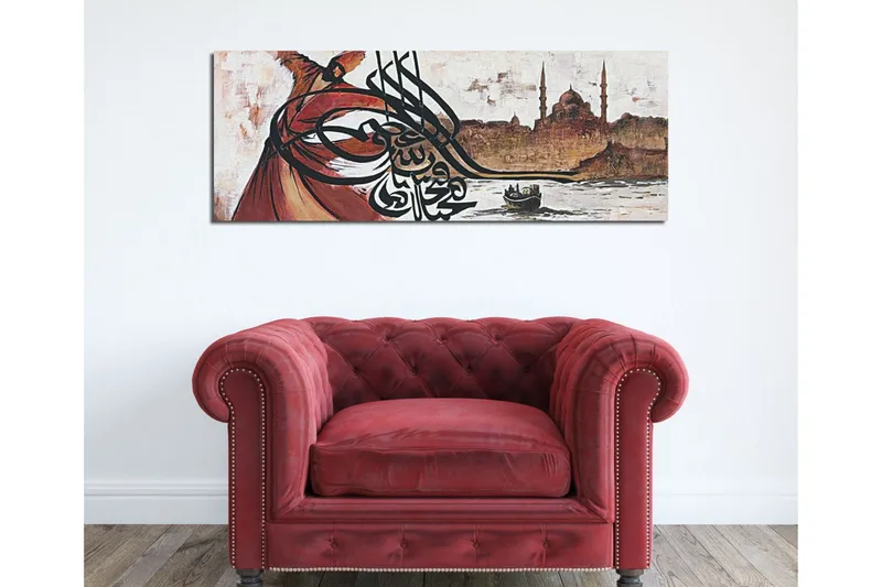 Koristeellinen Canvas Maalaus - Sisustustuotteet - Taulu & taide - Canvas-taulu