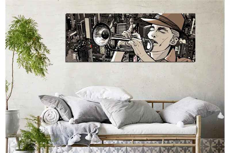 Koristeellinen Canvas Maalaus - Sisustustuotteet - Taulu & taide - Canvas-taulu