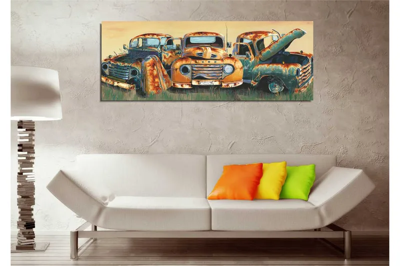 Koristeellinen Canvas Maalaus - Sisustustuotteet - Taulu & taide - Canvas-taulu