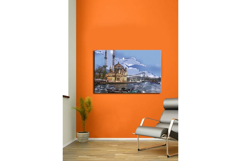 Koristeellinen Canvas Maalaus - Sisustustuotteet - Taulu & taide - Canvas-taulu