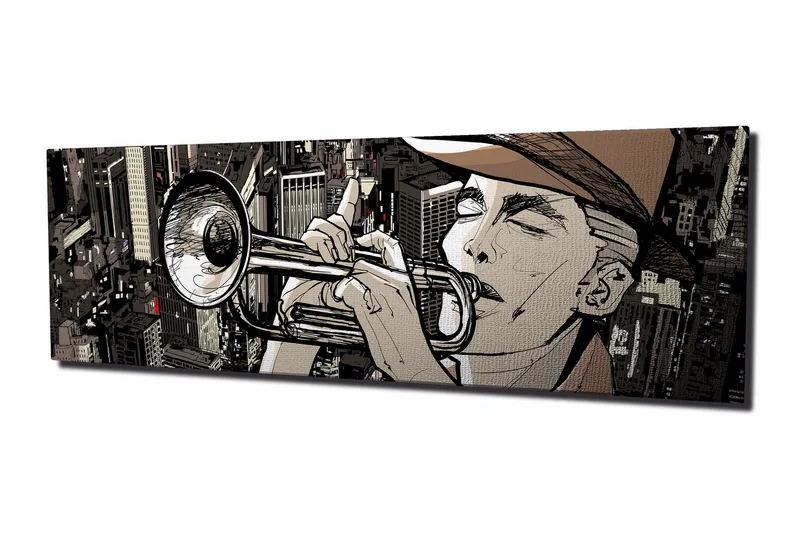 Koristeellinen Canvas Maalaus - Sisustustuotteet - Taulu & taide - Canvas-taulu