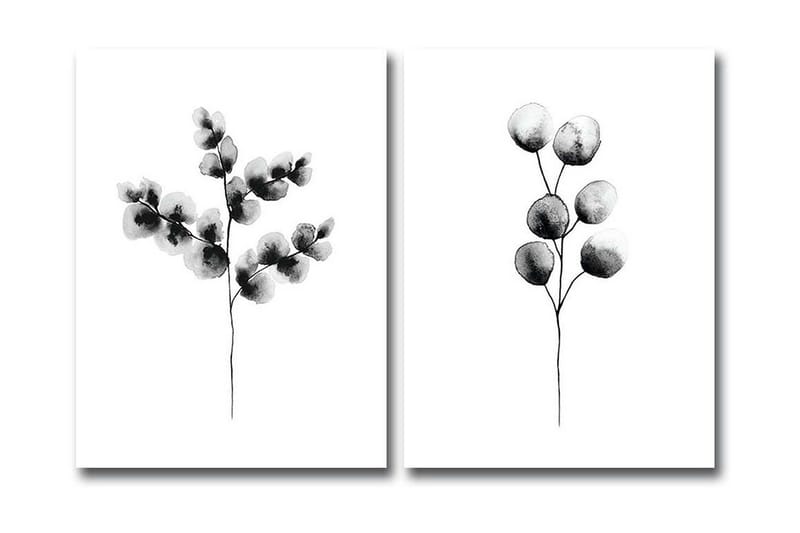 Koristeellinen Canvas Taulu (2 osaa) - Sisustustuotteet - Taulu & taide - Canvas-taulu