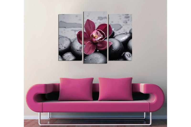 Koristeellinen Canvas Taulu (3 osaa) - Sisustustuotteet - Taulu & taide - Canvas-taulu