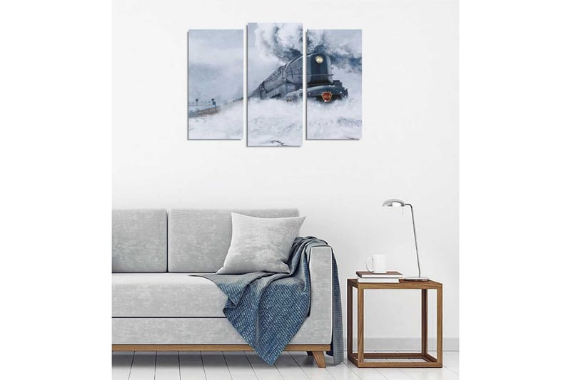 Koristeellinen Canvas Taulu (3 osaa) - Sisustustuotteet - Taulu & taide - Canvas-taulu