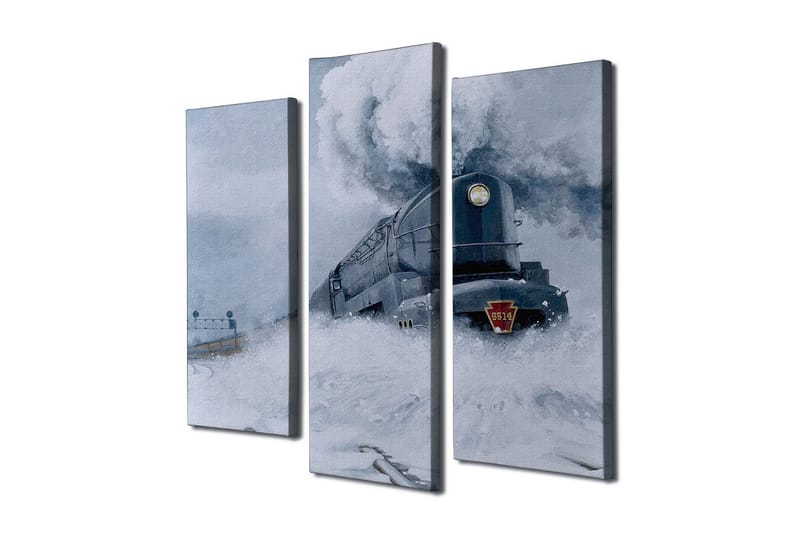 Koristeellinen Canvas Taulu (3 osaa) - Sisustustuotteet - Taulu & taide - Canvas-taulu