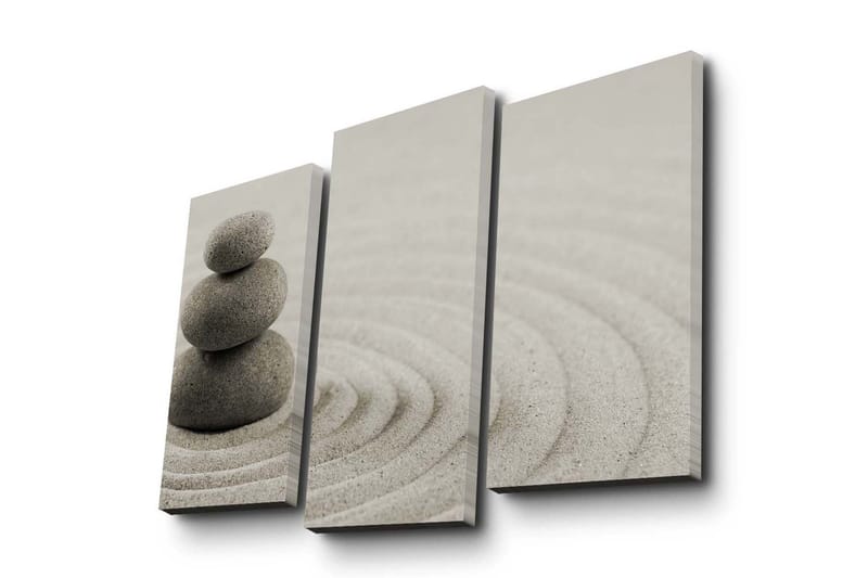 Koristeellinen Canvas Taulu (3 osaa) - Sisustustuotteet - Taulu & taide - Canvas-taulu