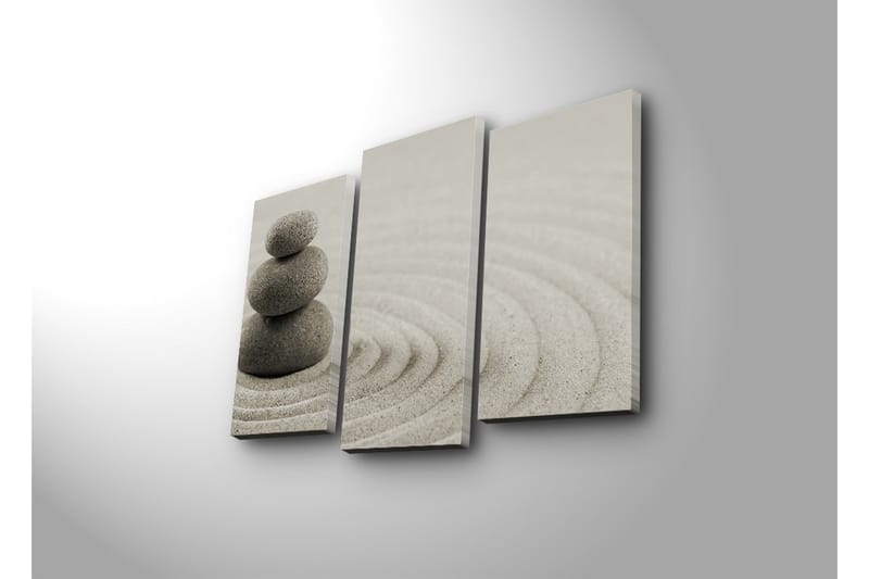 Koristeellinen Canvas Taulu (3 osaa) - Sisustustuotteet - Taulu & taide - Canvas-taulu