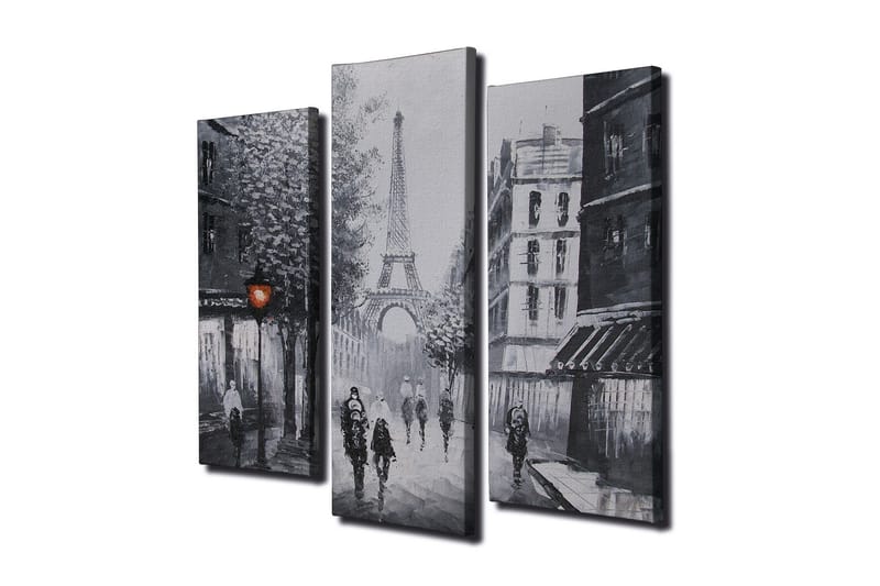 Koristeellinen Canvas Taulu (3 osaa) - Sisustustuotteet - Taulu & taide - Canvas-taulu
