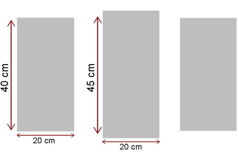 Koristeellinen Canvas Taulu (3 osaa) - Canvas-taulu - Seinäkoristeet