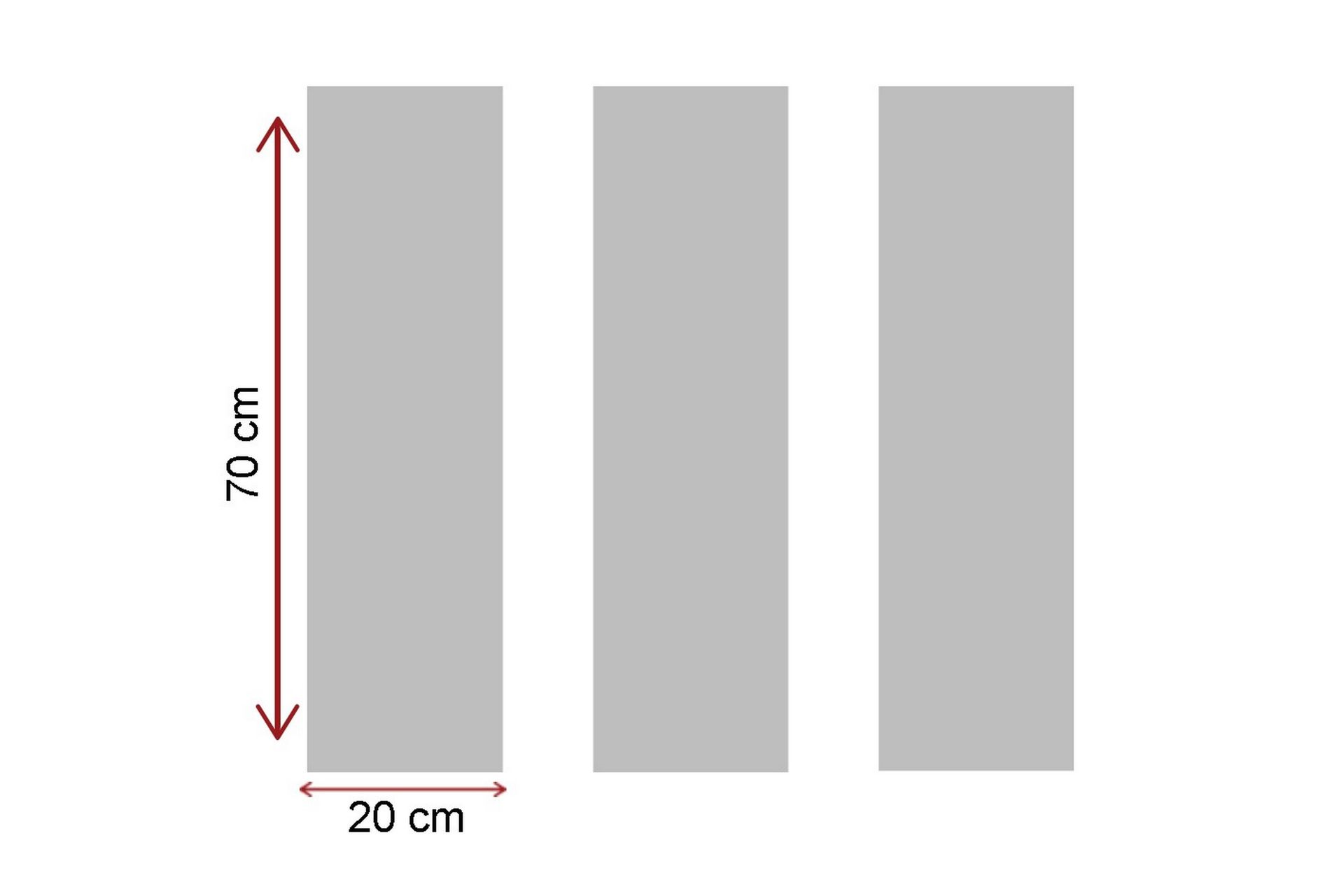Koristeellinen Canvas Taulu (3 osaa) - Sisustustuotteet - Taulu & taide - Canvas-taulu