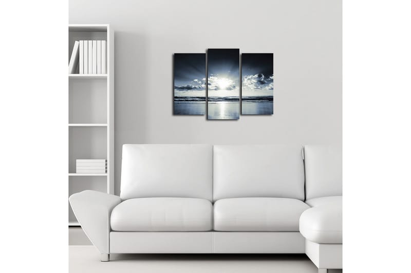 Koristeellinen Canvas Taulu (3 osaa) - Sisustustuotteet - Taulu & taide - Canvas-taulu