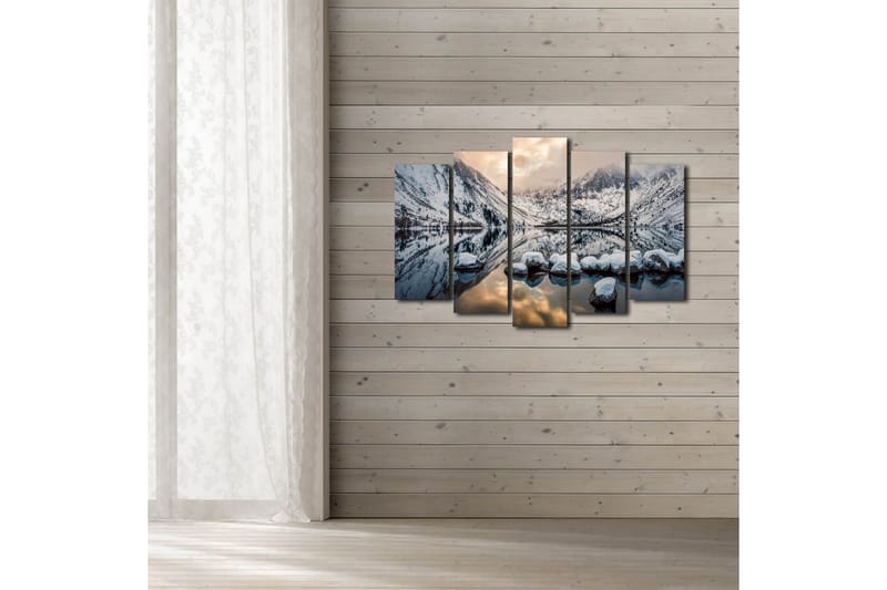 Koristeellinen Canvas Taulu (5 osaa) - Sisustustuotteet - Taulu & taide - Canvas-taulu