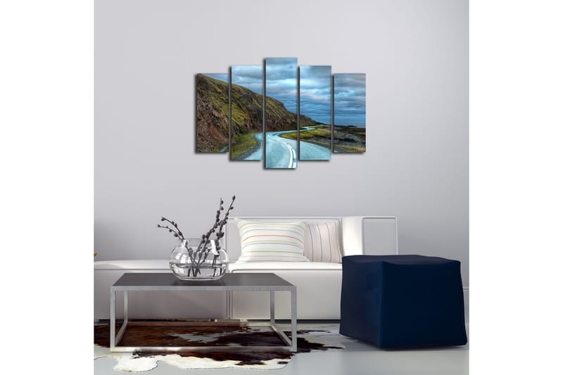 Koristeellinen Canvas Taulu (5 osaa) - Sisustustuotteet - Taulu & taide - Canvas-taulu