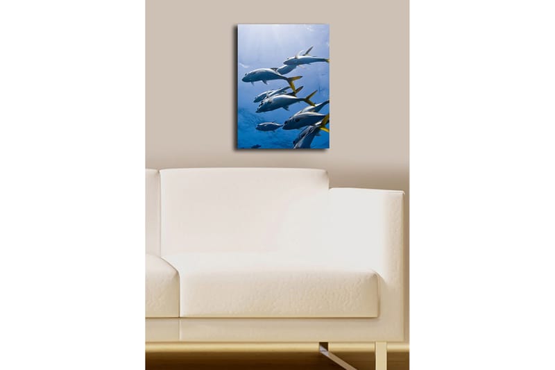 Koristeellinen Canvastaulu 28x38 cm - Monivärinen - Sisustustuotteet - Taulu & taide - Canvas-taulu