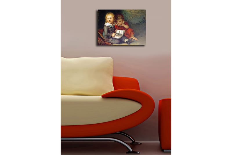 Koristeellinen Canvastaulu 28x38 cm - Monivärinen - Sisustustuotteet - Taulu & taide - Canvas-taulu