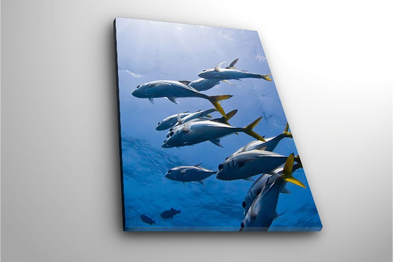 Koristeellinen Canvastaulu 28x38 cm - Monivärinen - Sisustustuotteet - Taulu & taide - Canvas-taulu