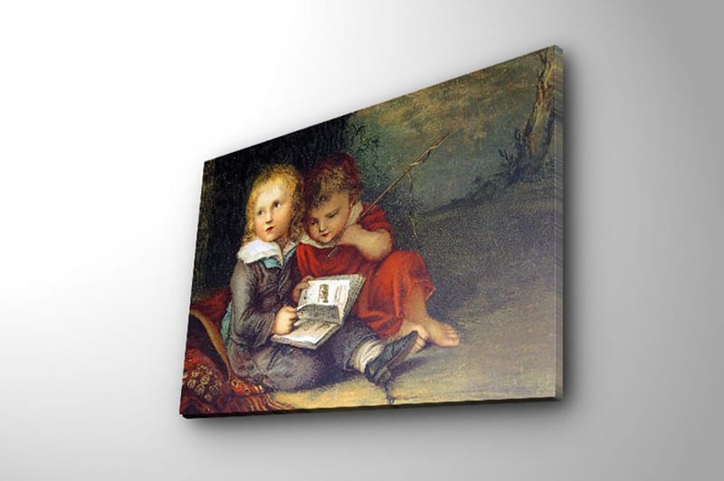 Koristeellinen Canvastaulu 28x38 cm - Monivärinen - Sisustustuotteet - Taulu & taide - Canvas-taulu