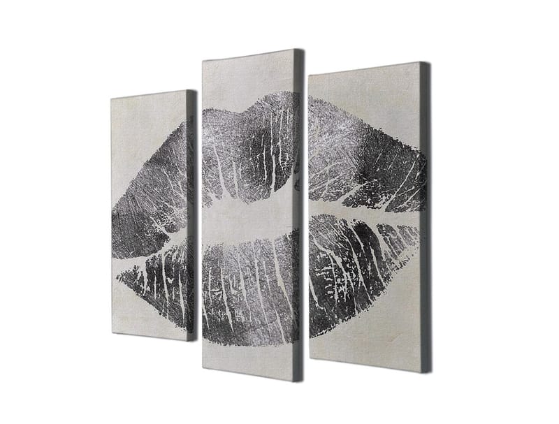 Koristeellinen Canvastaulu 3-os 45x20 cm - Monivärinen - Sisustustuotteet - Taulu & taide - Canvas-taulu