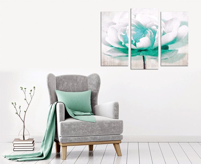 Koristeellinen Canvastaulu 3-os 45x20 cm, Monivärinen