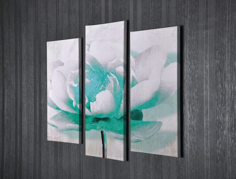 Koristeellinen Canvastaulu 3-os 45x20 cm - Monivärinen - Sisustustuotteet - Taulu & taide - Canvas-taulu