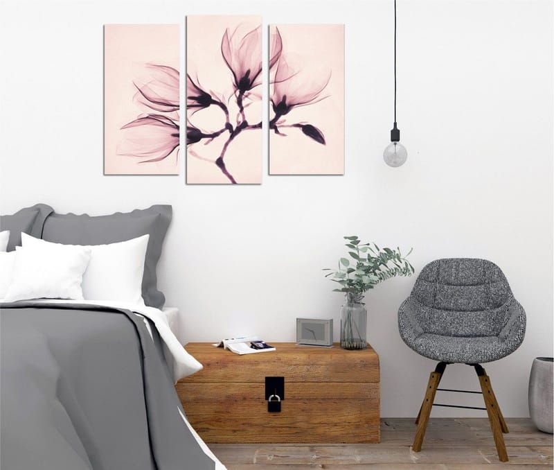 Koristeellinen Canvastaulu 3-os 45x20 cm, Monivärinen