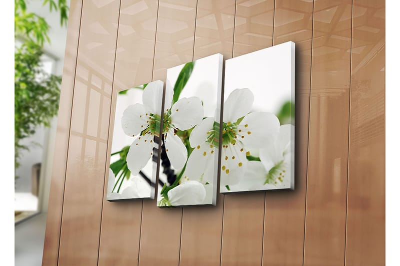 Koristeellinen Canvastaulu 3-os 45x20 cm - Monivärinen - Sisustustuotteet - Taulu & taide - Canvas-taulu