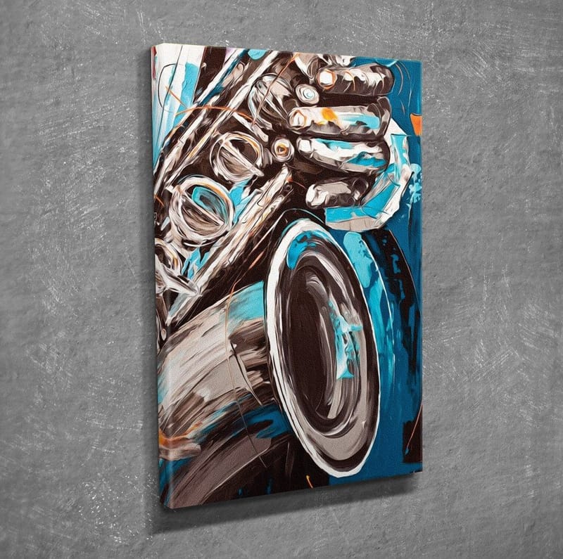 Koristeellinen Canvastaulu 30x40 cm - Monivärinen - Sisustustuotteet - Taulu & taide - Canvas-taulu