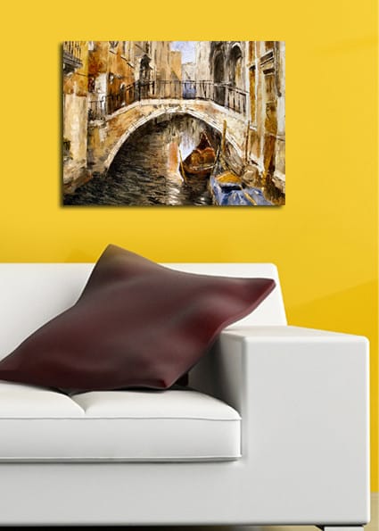 Koristeellinen Canvastaulu 30x40 cm - Monivärinen - Sisustustuotteet - Taulu & taide - Canvas-taulu