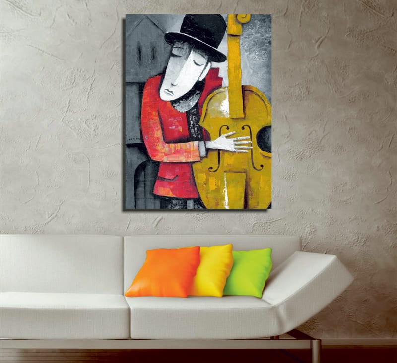 Koristeellinen Canvastaulu 30x40 cm - Monivärinen - Sisustustuotteet - Taulu & taide - Canvas-taulu