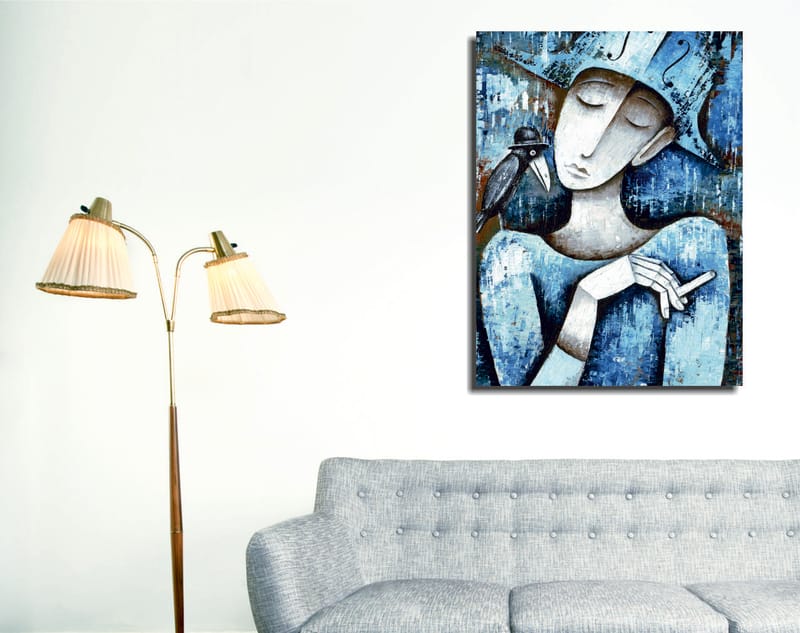 Koristeellinen Canvastaulu 30x40 cm - Monivärinen - Sisustustuotteet - Taulu & taide - Canvas-taulu