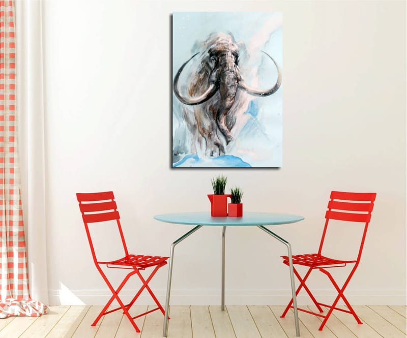 Koristeellinen Canvastaulu 30x40 cm - Monivärinen - Sisustustuotteet - Taulu & taide - Canvas-taulu