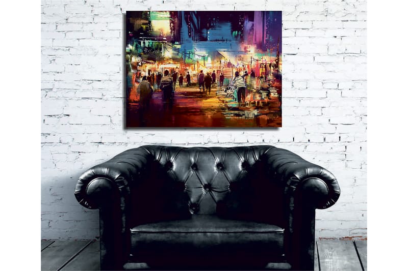 Koristeellinen Canvastaulu 30x40 cm - Monivärinen - Sisustustuotteet - Taulu & taide - Canvas-taulu