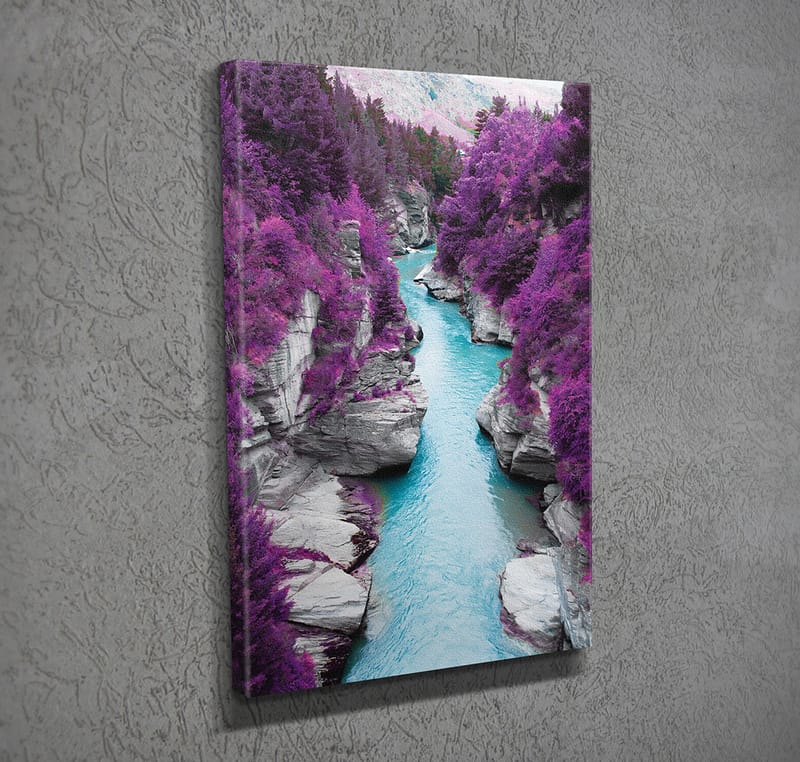 Koristeellinen Canvastaulu 30x40 cm - Monivärinen - Sisustustuotteet - Taulu & taide - Canvas-taulu