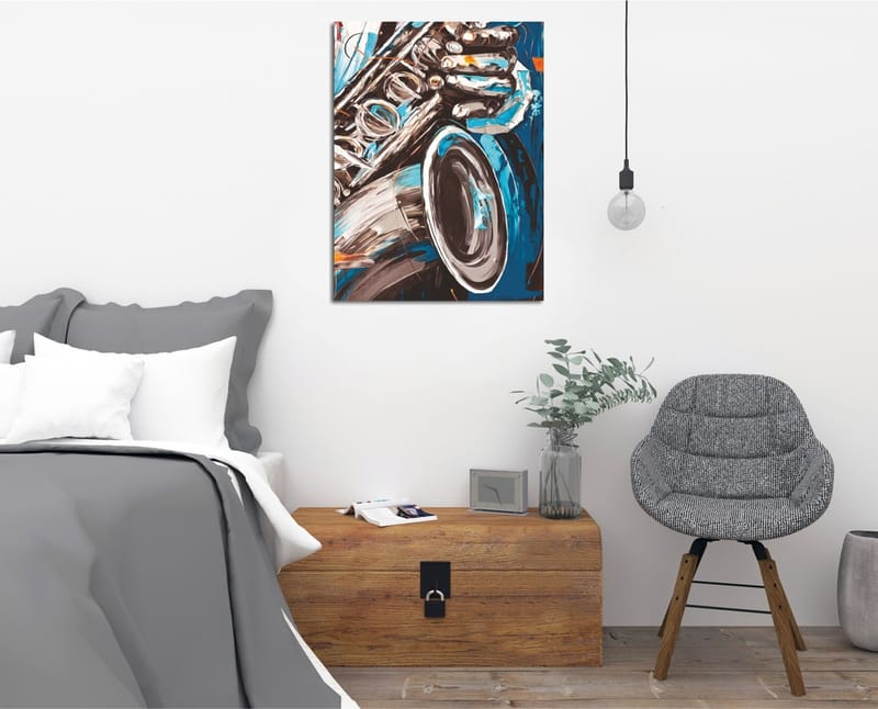 Koristeellinen Canvastaulu 30x40 cm - Monivärinen - Sisustustuotteet - Taulu & taide - Canvas-taulu