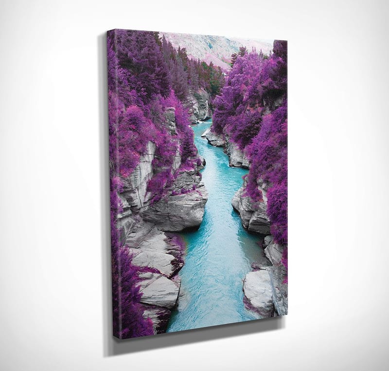 Koristeellinen Canvastaulu 30x40 cm - Monivärinen - Sisustustuotteet - Taulu & taide - Canvas-taulu