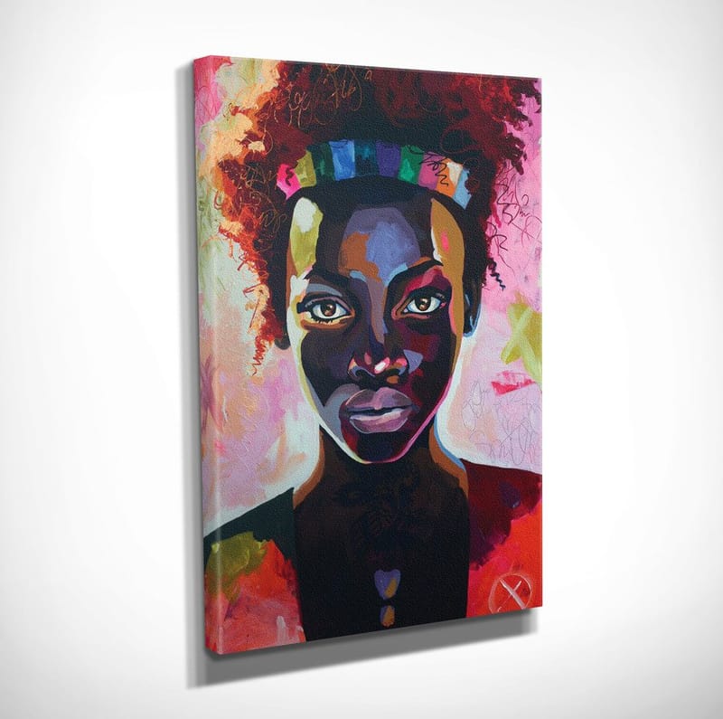 Koristeellinen Canvastaulu 30x40 cm - Monivärinen - Sisustustuotteet - Taulu & taide - Canvas-taulu