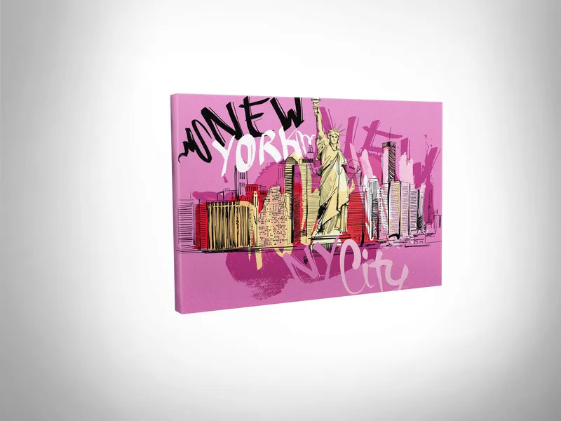 Koristeellinen Canvastaulu 30x40 cm - Monivärinen - Sisustustuotteet - Taulu & taide - Canvas-taulu