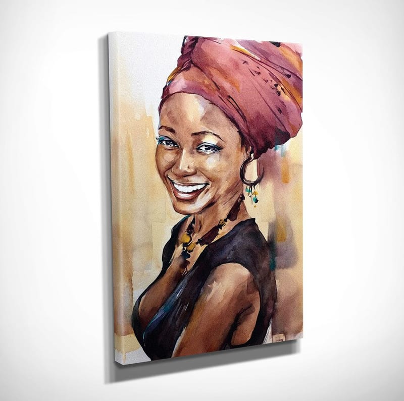 Koristeellinen Canvastaulu 30x40 cm - Monivärinen - Sisustustuotteet - Taulu & taide - Canvas-taulu