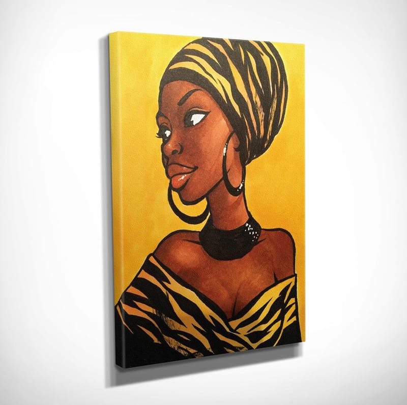 Koristeellinen Canvastaulu 30x40 cm - Monivärinen - Sisustustuotteet - Taulu & taide - Canvas-taulu