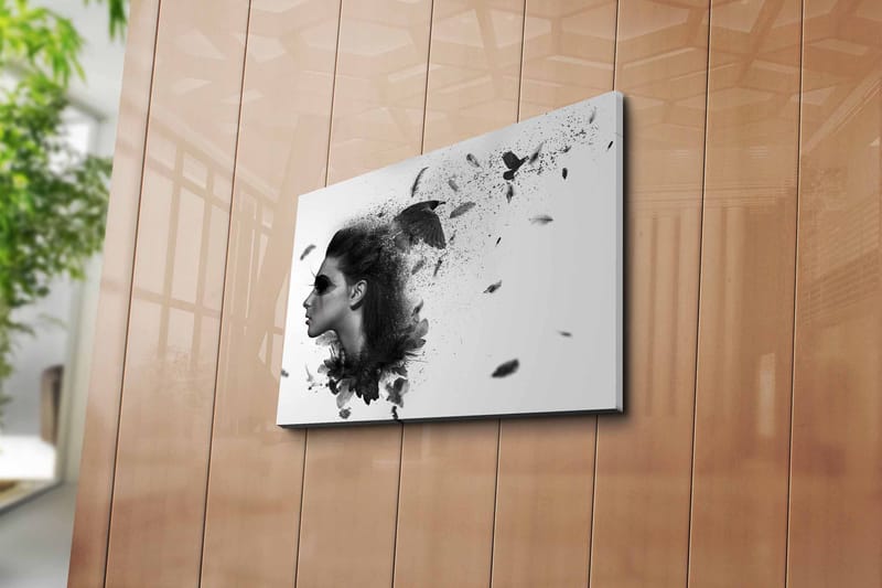 Koristeellinen Canvastaulu 30x40 cm - Monivärinen - Sisustustuotteet - Taulu & taide - Canvas-taulu