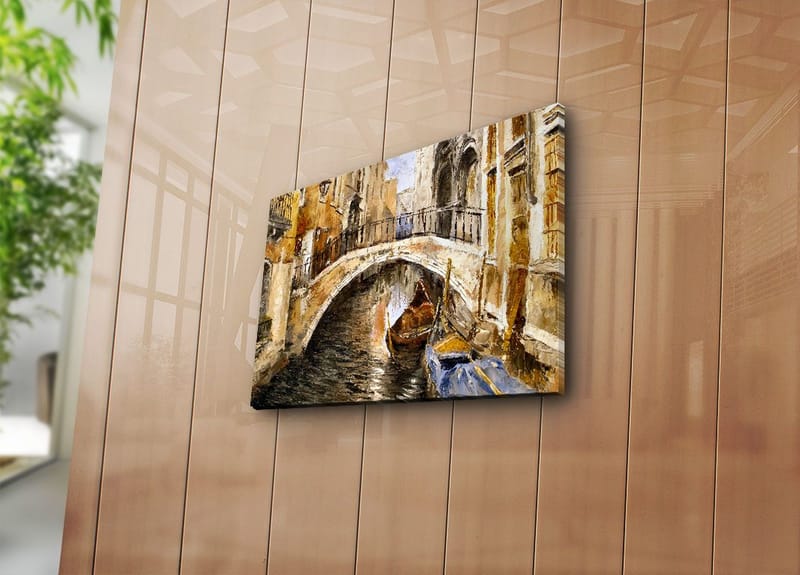 Koristeellinen Canvastaulu 30x40 cm - Monivärinen - Sisustustuotteet - Taulu & taide - Canvas-taulu