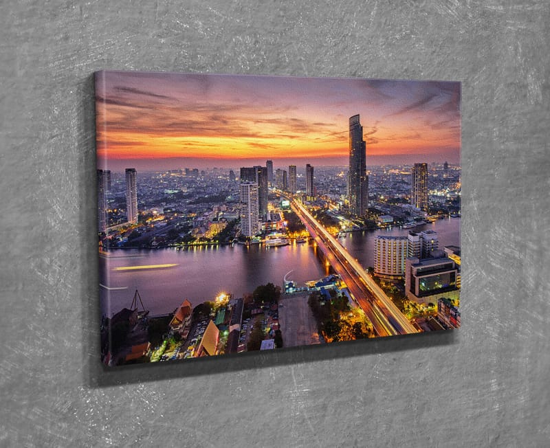 Koristeellinen Canvastaulu 30x40 cm - Monivärinen - Sisustustuotteet - Taulu & taide - Canvas-taulu