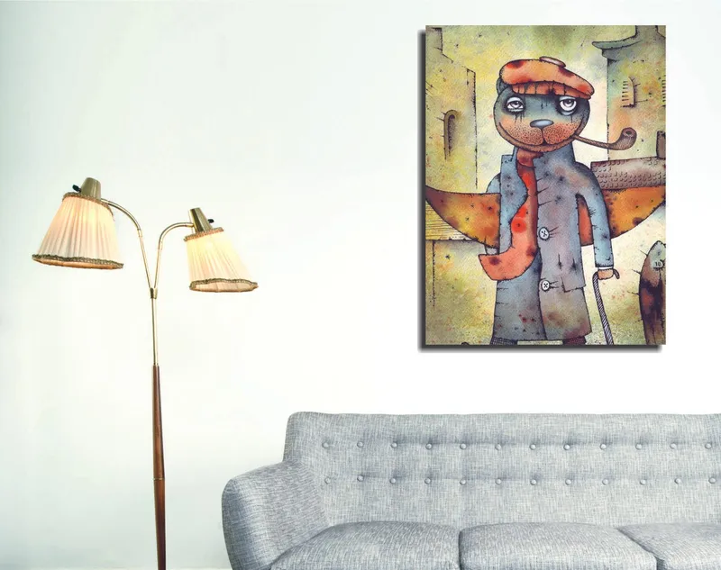 Koristeellinen Canvastaulu 30x40 cm, Monivärinen