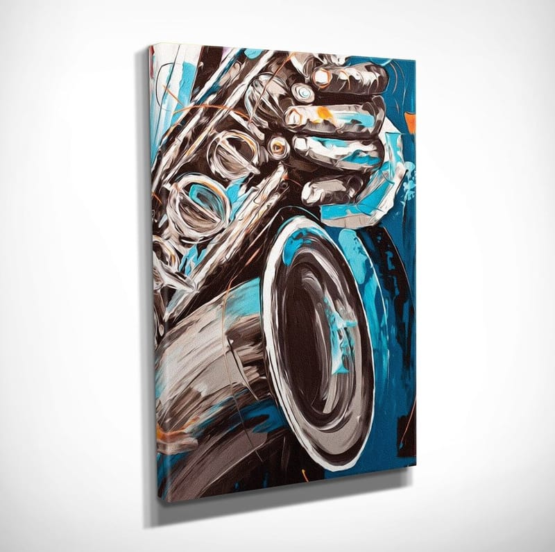 Koristeellinen Canvastaulu 30x40 cm - Monivärinen - Sisustustuotteet - Taulu & taide - Canvas-taulu