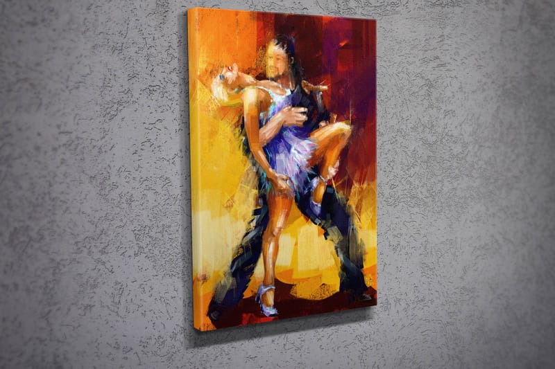 Koristeellinen Canvastaulu 30x40 cm - Monivärinen - Sisustustuotteet - Taulu & taide - Canvas-taulu