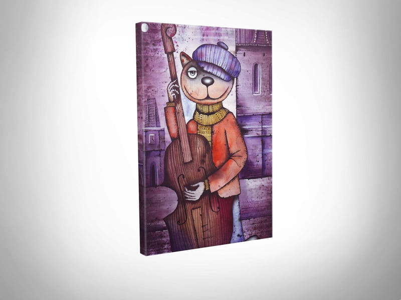 Koristeellinen Canvastaulu 30x40 cm - Monivärinen - Sisustustuotteet - Taulu & taide - Canvas-taulu